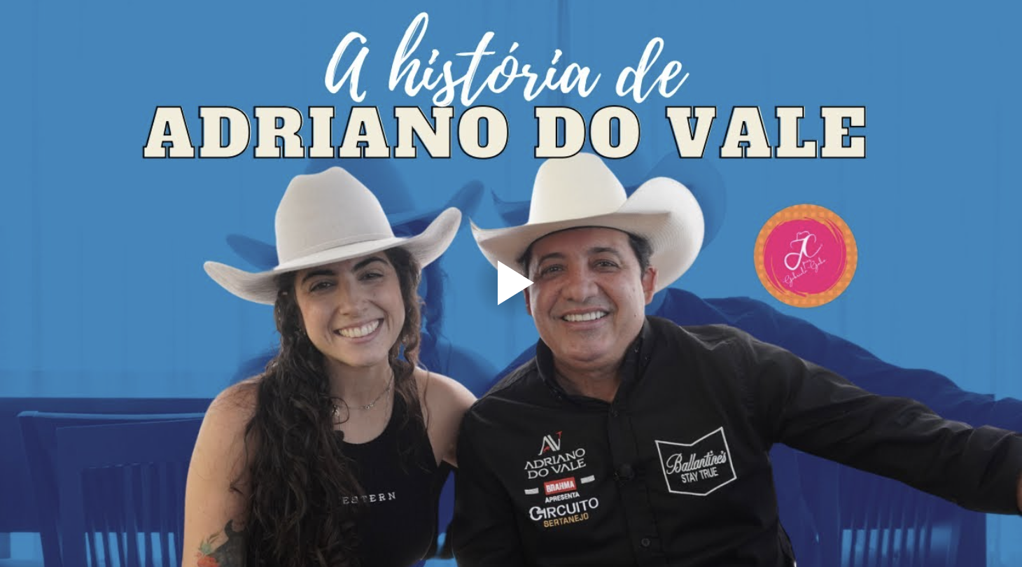 A história de Adriano do Vale nas arenas de rodeio